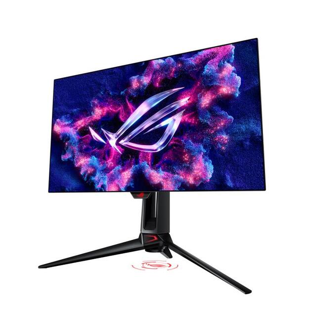 ASUS ROG Swift OLED PG27AQDP 26.5inch WOLED QHD 16:9 480Hz 450cd/m2 0.03ms 2xHDMI DP USB 3.2 Gen 1 Type-Ax2 Black/Aura Sync 2