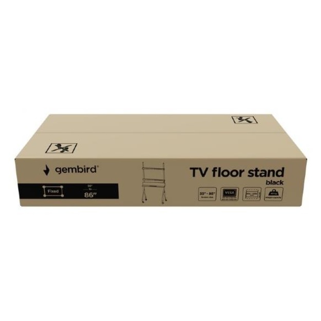 GEMBIRD TV floor stand 55 - 86inch black