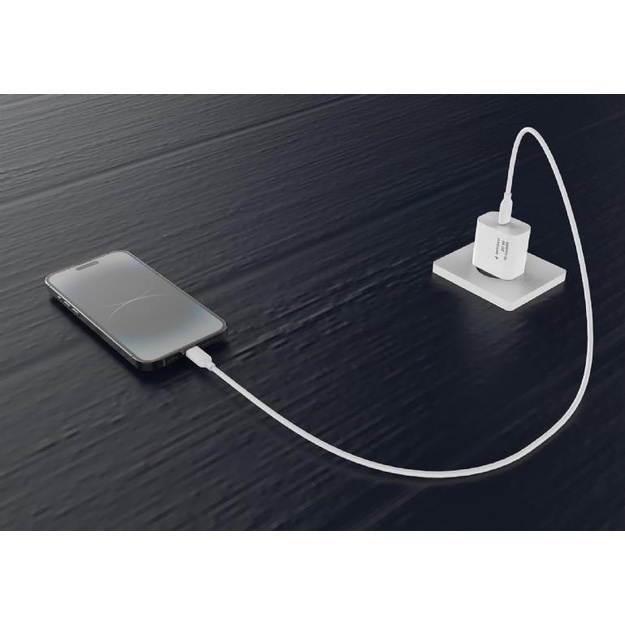 CHARGER USB-C 20W 1PORT/TA-UC-PD20-01-W GEMBIRD