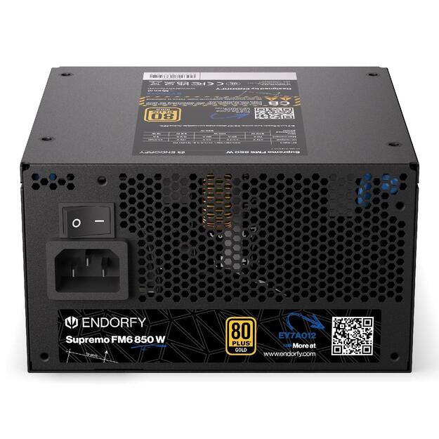 CASE PSU ATX 850W/SUPREMO FM6 EY7A012 ENDORFY 11