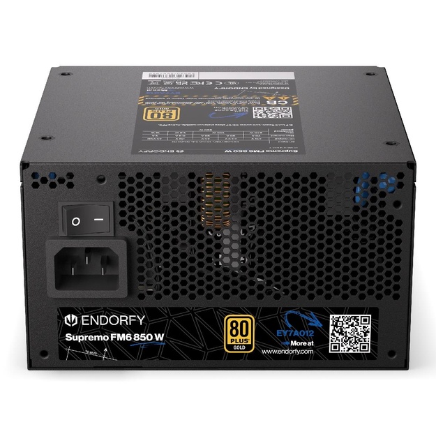 CASE PSU ATX 850W/SUPREMO FM6 EY7A012 ENDORFY