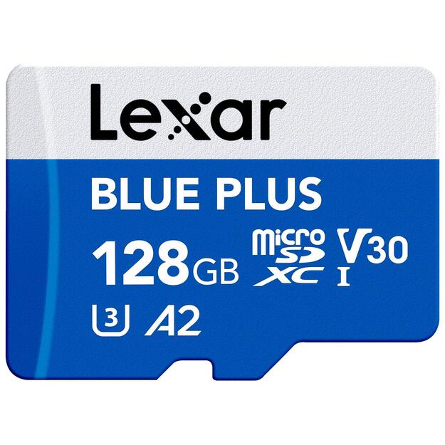 MEMORY MICRO SDXC 128GB UHS-I/W/A LMSBLPL128G-BNANG LEXAR 2