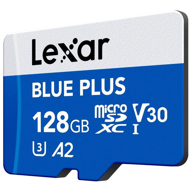 MEMORY MICRO SDXC 128GB UHS-I/W/A LMSBLPL128G-BNANG LEXAR 3