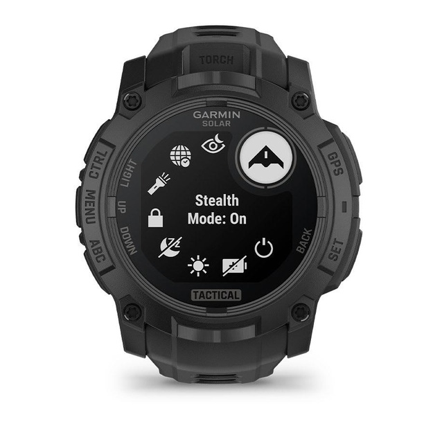SMARTWATCH INSTINCT 3 SOLAR/BLACK 010-02935-50 GARMIN