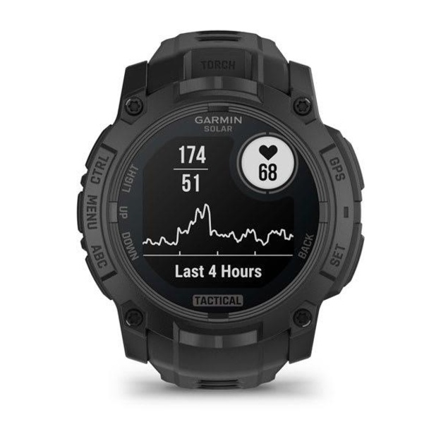 SMARTWATCH INSTINCT 3 SOLAR/BLACK 010-02935-50 GARMIN
