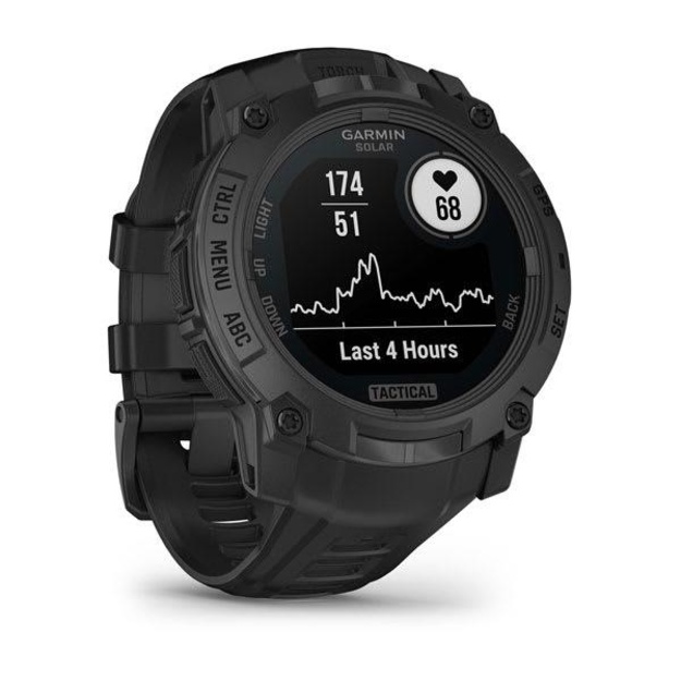 SMARTWATCH INSTINCT 3 SOLAR/BLACK 010-02935-50 GARMIN