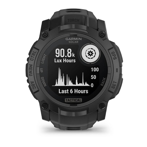 SMARTWATCH INSTINCT 3 SOLAR/BLACK 010-02935-50 GARMIN