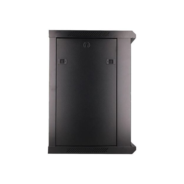 EXTRALINK 12U 600X450 wall-mounted rackmount cabinet black 1