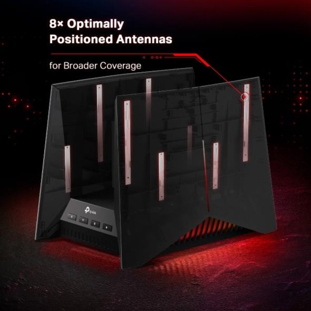 WRL ROUTER 19000MBPS 1000M/TRI BAND ARCHER GE800 TP-LINK