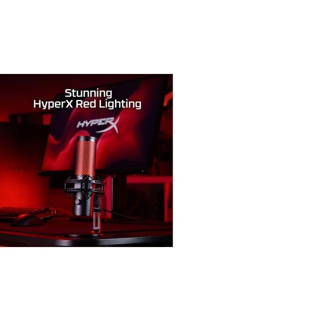 MICROPHONE HYPERX QUADCAST 2/BLACK 872V1AA HYPERX
