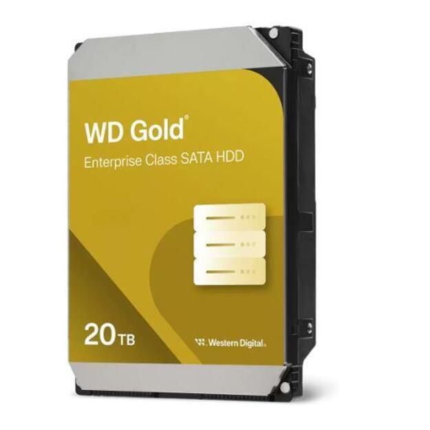HDD|WESTERN DIGITAL|Gold|20TB|512 MB|7200 rpm|3,5 |WD203KRYZ