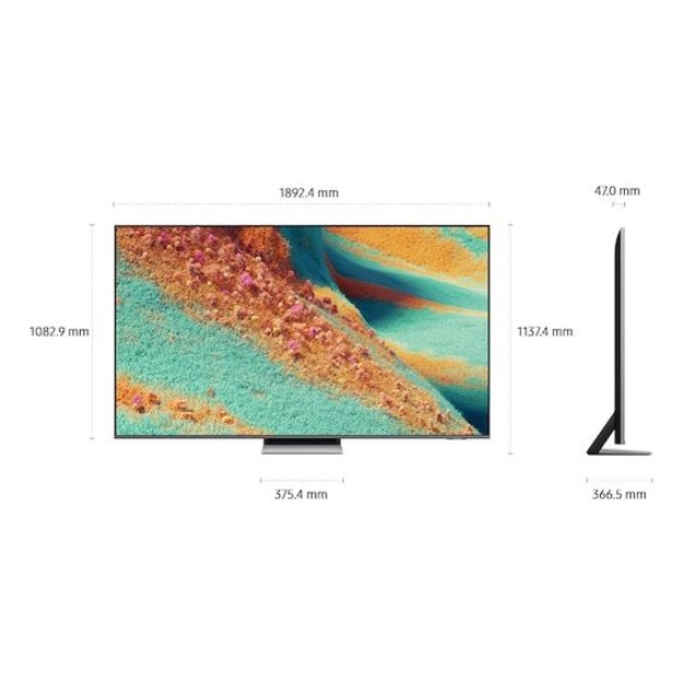 TV Set|SAMSUNG|85  |4K Ultra HD|3840 x 2160 pixels|Flat|16:9|Neo QLED|QE85QN85FAUXXH