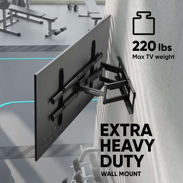 TV SET ACC WALL MOUNT/42-120 /BLACK M10-B ONKRON