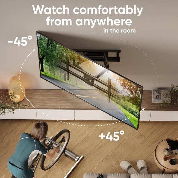TV SET ACC WALL MOUNT/42-120 /BLACK M10-B ONKRON