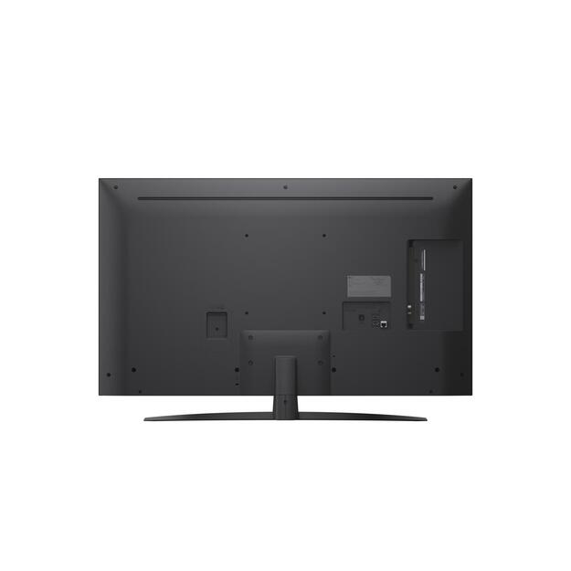 TV Set|LG|43 |4K/Smart|3840x2160|Wireless LAN|Bluetooth|webOS|Black|43NANO81A3A 4