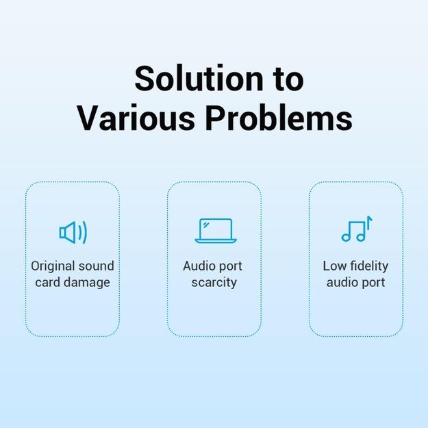 SOUND CARD USB 2-PORT/VAB-S13 VENTION