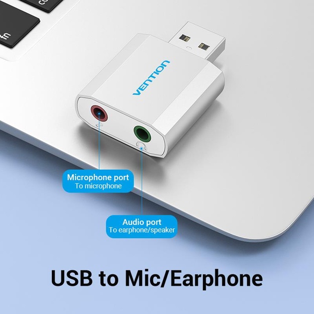 SOUND CARD USB 2-PORT/VAB-S13 VENTION