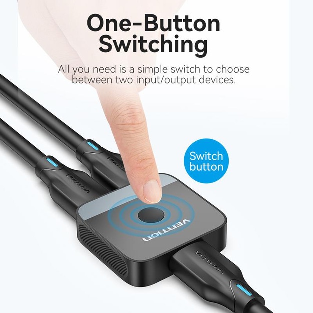 VIDEO SWITCHER HDMI 2-PORT/AKOB0 VENTION