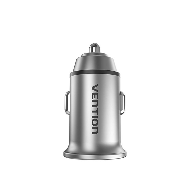 MOBILE CHARGER CAR 30W USB/2P GRAY FFFH0 VENTION