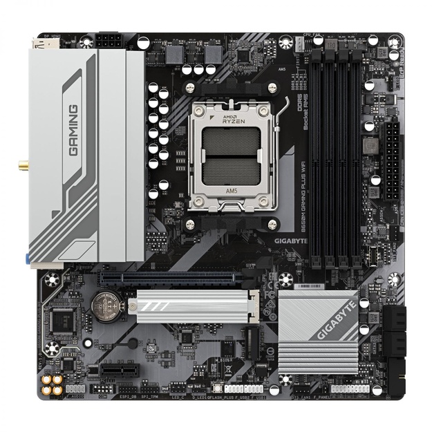 Mainboard|GIGABYTE|AMD B650|SAM5|Micro-ATX|Memory DDR5|Memory slots 4|B650MGAMINGPLUSWF1.3