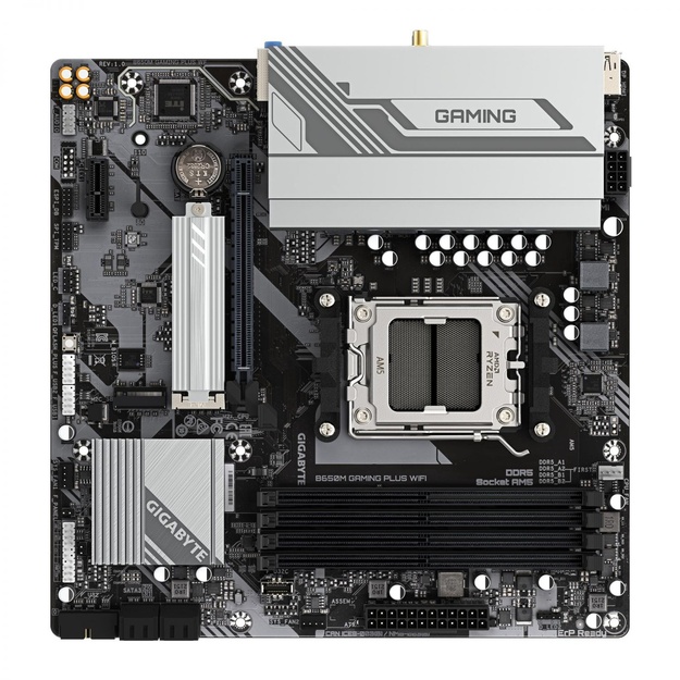 Mainboard|GIGABYTE|AMD B650|SAM5|Micro-ATX|Memory DDR5|Memory slots 4|B650MGAMINGPLUSWF1.3