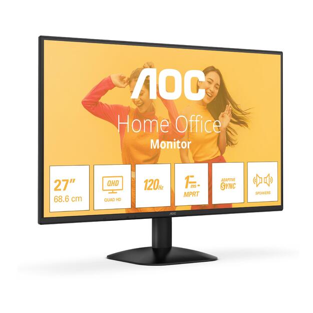 AOC Q27B35S3 27inch QHD IPS 120Hz 1ms 300cd/m2 HDMI2.0 DP 1