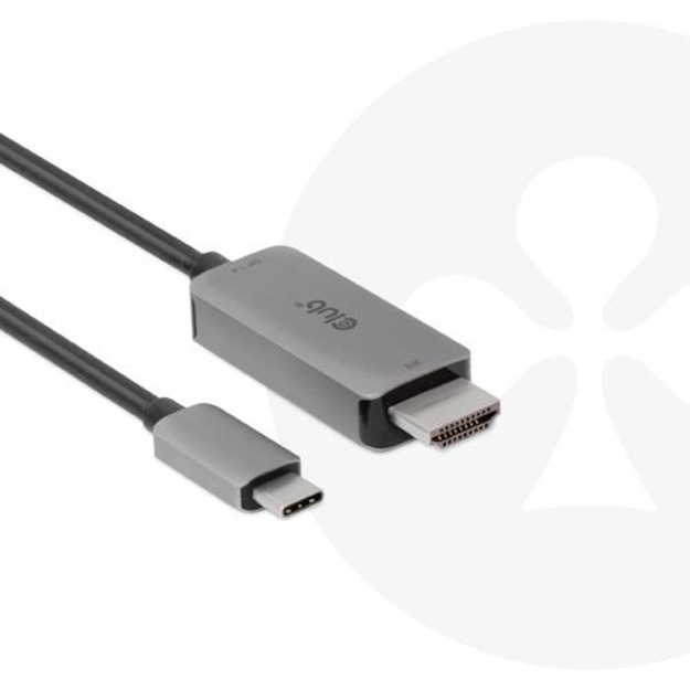 CABLE USB-C TO HDMI 3M/M/M CAC-1587 CLUB3D