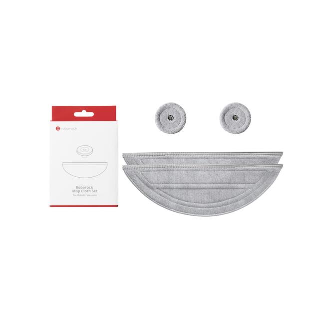 Vacuum Cleaner Accessory|ROBOROCK|Mop Cloth Set|For Saros0 10/Saros5 10/Saros0 10(R&D)/Saros5 10(R&D)|8.02.0400