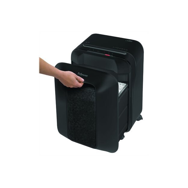 FELLOWES Powershred LX201 Micro-Cut Shredder 230V EU Black 1