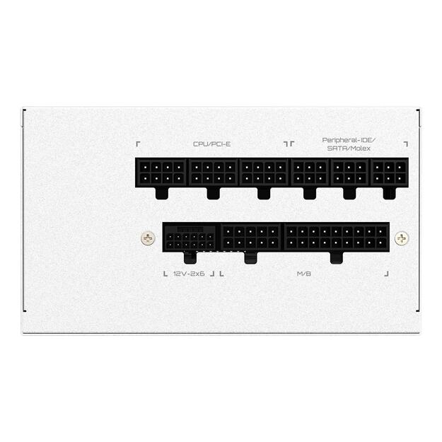 Power Supply|GIGABYTE|UD1000GM PG5 ICE|ATX 3.1|1000 Watts|Efficiency 80 PLUS GOLD|PFC Active|MTBF 100000 hours|GP-UD1000GMPG5ICE 6