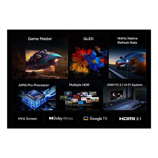 TV Set|TCL|55  |4K Ultra HD|3840 x 2160 pixels|Flat|16:9|QLED|55P8K 6