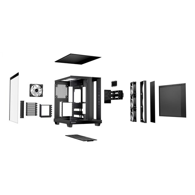 Case|BE QUIET|ATX/micro ATX/Mini-ITX|Black|Midi Tower|PC|BGW85 3