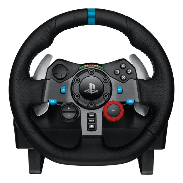 LOGITECH G29 EU + G435 Black Gaming Controller Aluminium Black USB Steering wheel + pedals + headset PC
