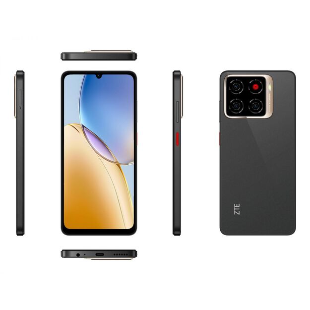 MOBILE PHONE BLADE A56/4/128GB BLACK ZTE 4