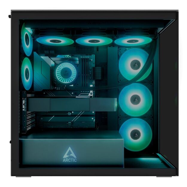 Case|ARCTIC|EATX|Black|Midi Tower|PC|ACPCC00015A 6
