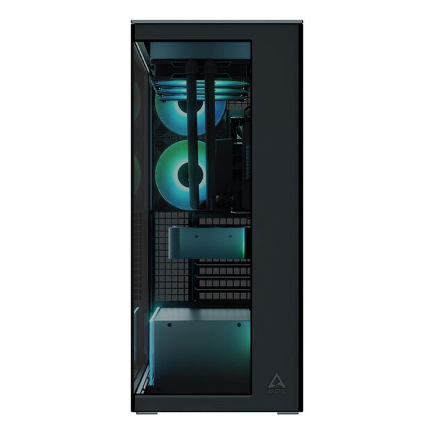 Case|ARCTIC|EATX|Black|Midi Tower|PC|ACPCC00015A 2