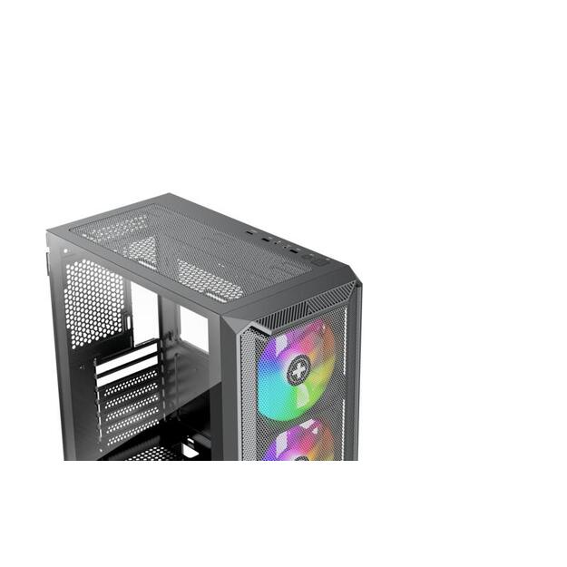 Case|XILENCE|ATX/micro ATX/Mini-ITX|Black|Midi Tower|PC|XG161 3