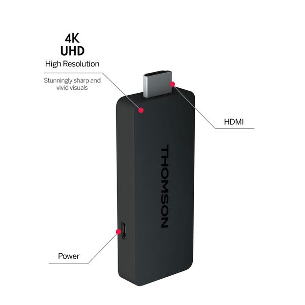 TV SET ACC STICK GOOGLE TV 4K/145 THOMSON 1