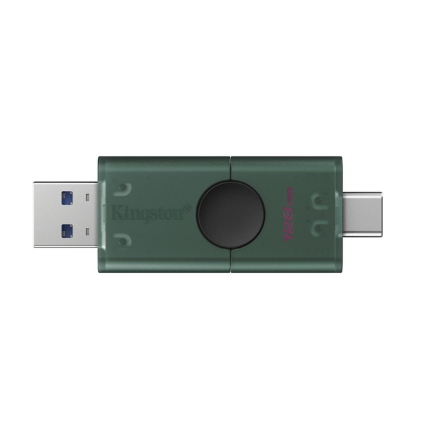 KINGSTON 128GB USB-A + USB-C 3.2 Gen 1 DataTraveler DuoG2