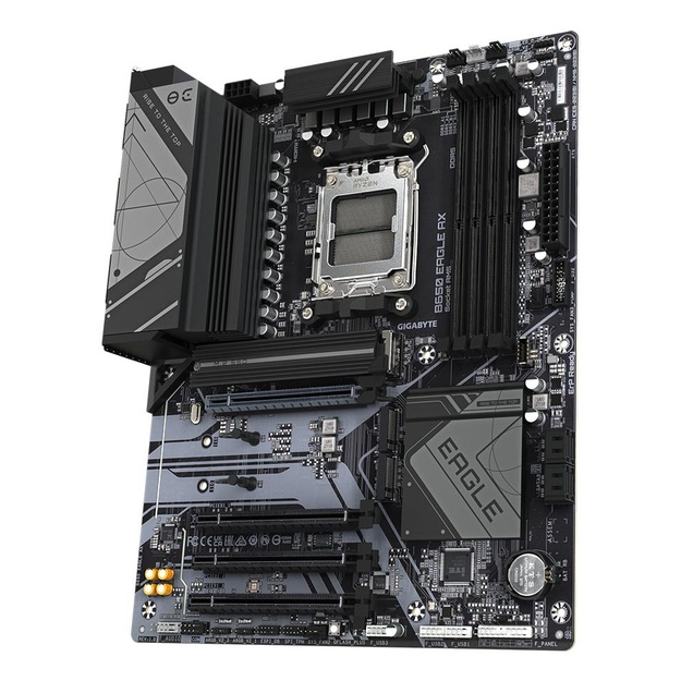 Mainboard|GIGABYTE|AMD B650|Socket AM5|ATX|RAM DDR5-SDRAM|4xSlots|Wi-Fi Yes|Bluetooth Yes|3xNumber of M.2 (M) slots|B650EAGLEAX1.2