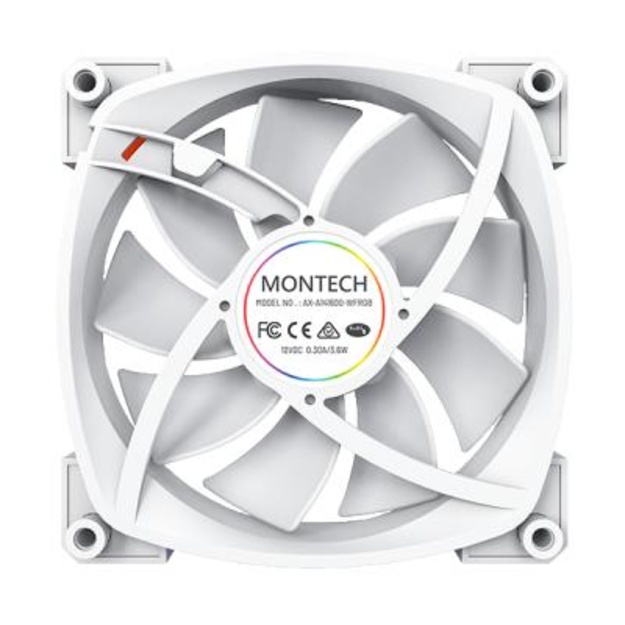 CASE FAN 140MM/AX140 PWM WHITE MONTECH