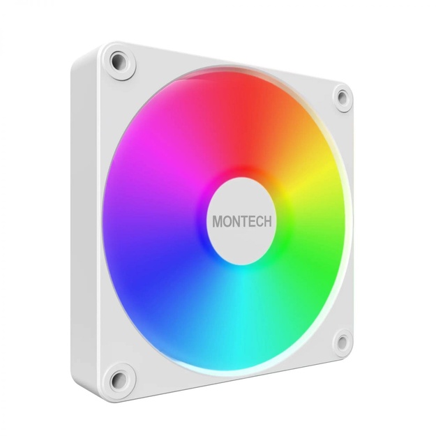 CASE FAN 120MM GF120 V2/ARGB PWM 3I1(W) MONTECH