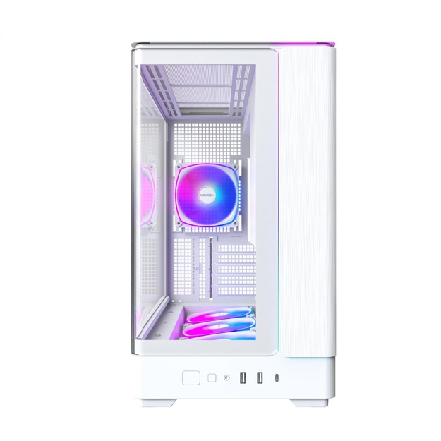 Case|MONTECH|micro ATX/Mini-ITX|White|Midi Tower|PC|KING 15 PRO|KING15PRO(W)