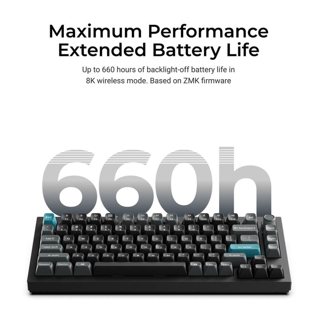 KEYBOARD WRL Q1 ULTRA/BLACK Q1U-M4 KEYCHRON