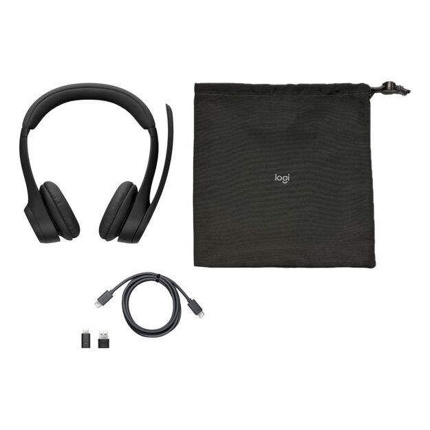 HEADSET ZONE 305/MIDN/BLACK 981-001453 LOGITECH