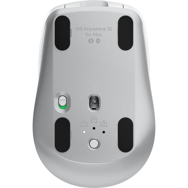 MOUSE USB WRL MX ANYWHERE 3S/MAC PALE 910-006946 LOGITECH