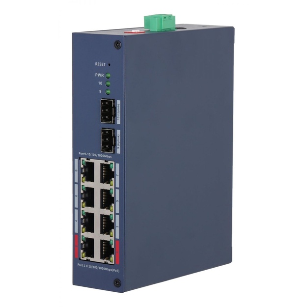 Switch|DAHUA|CHS4210-8GT-110|Switch type Managed|Switch layer L2|CHS4210-8GT-110