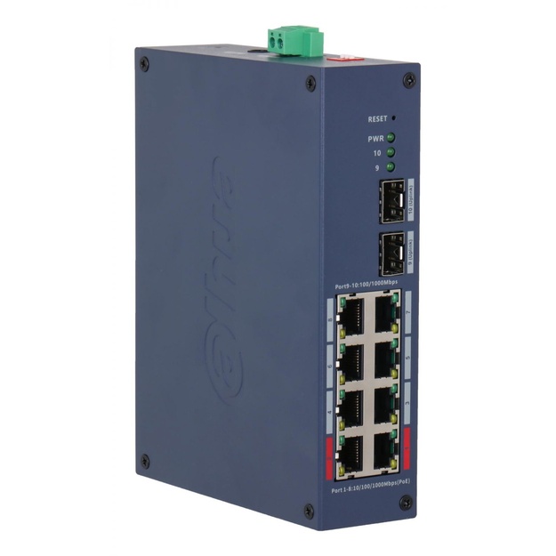 Switch|DAHUA|CHS4210-8GT-110|Switch type Managed|Switch layer L2|CHS4210-8GT-110