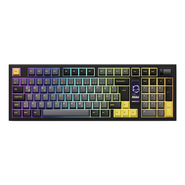 KEYBOARD WRL 5098B/BLACK/GOLD 6925758631921 AKKO