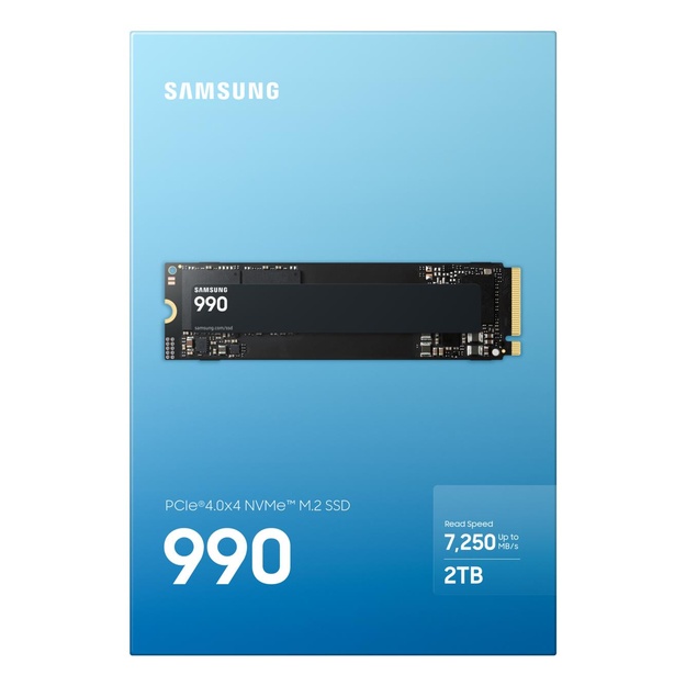 SAMSUNG 990 2TB M.2 PCIe 4.0 NVMe SSD